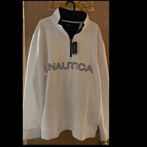 Nautica pullover sweater with logo